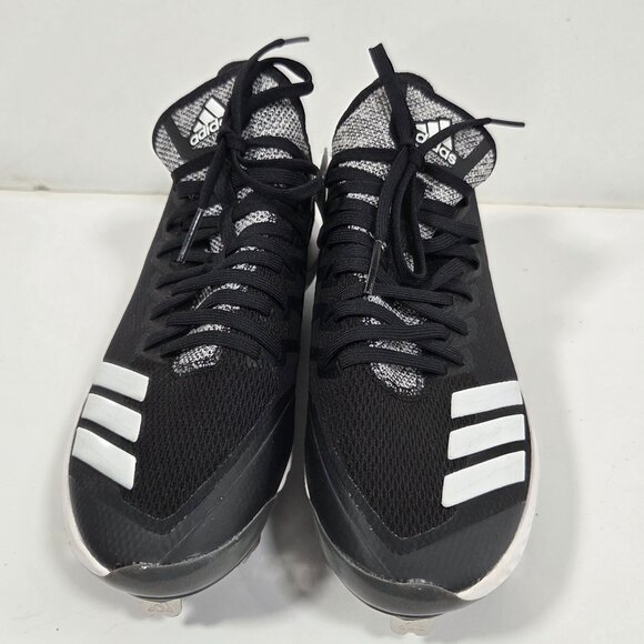 NWT Adidas Icon Bounce Hybrid Mens Baseball Cleats Black White Size 7 Athletic main image 5